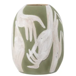 Bloomingville Adalena Deko-Vase, Steingut