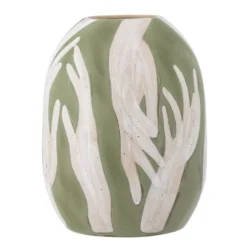 Bloomingville Adalena Deko-Vase, Steingut