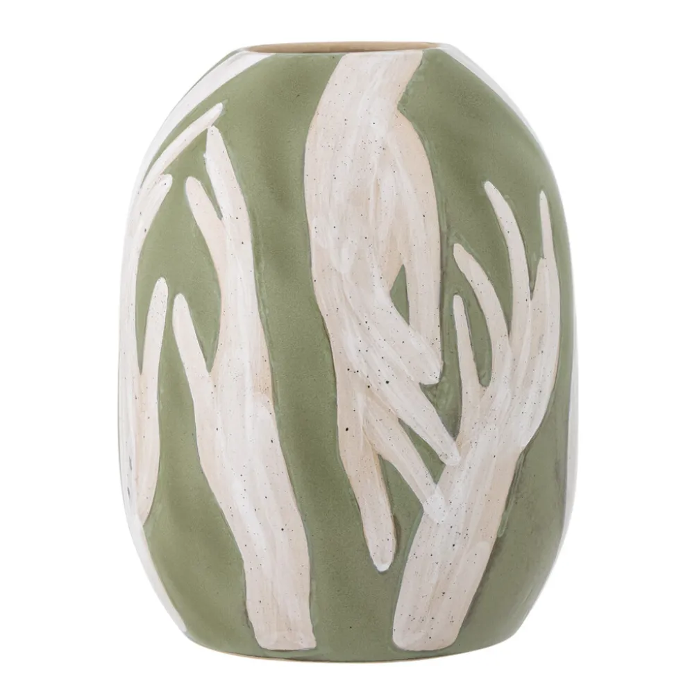 Bloomingville Adalena Deko-Vase, Steingut