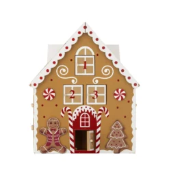Bloomingville Adventskalender Ginnie aus MDF, Braun