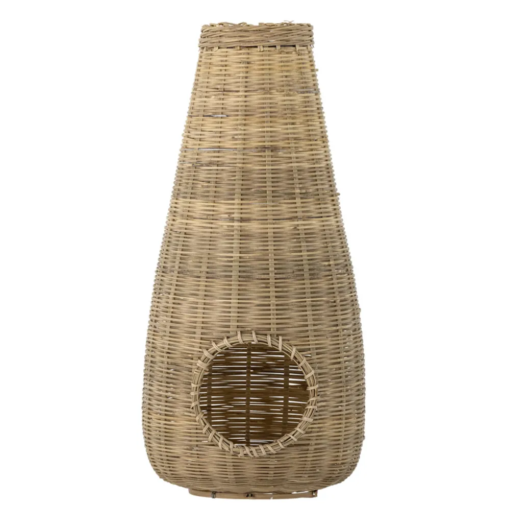 Bloomingville Bambus Laterne Ottine mit Glas