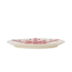 Bloomingville Bowie Teller Weihnachten im 4er-Set Rose, Ø 20,5 cm