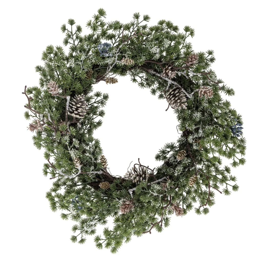 Bloomingville Cedar Künstlicher Kranz, Adventskranz