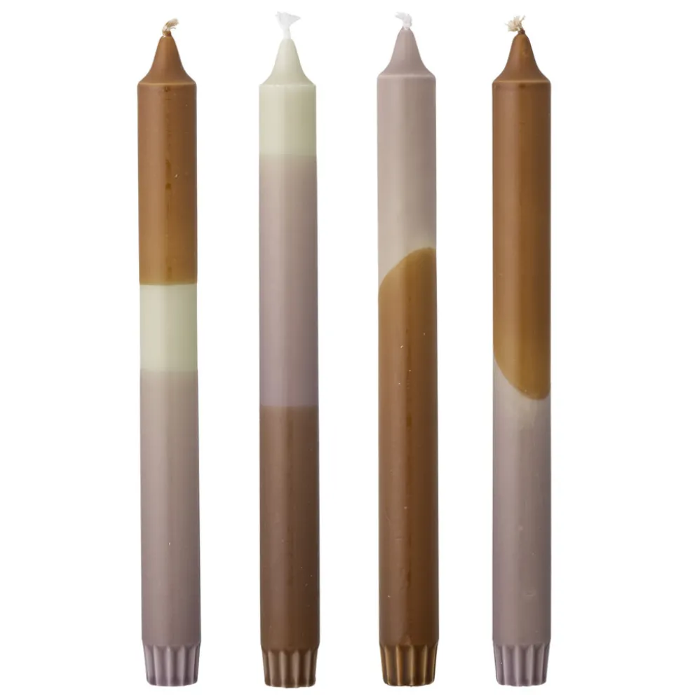 Bloomingville Dip Dye Stabkerzen, 4er
