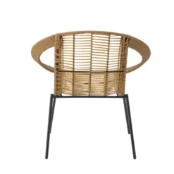 Bloomingville Dudine Garten Lounge-Set, Polyrattan