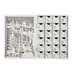 Bloomingville Elimar Adventskalender mit Licht