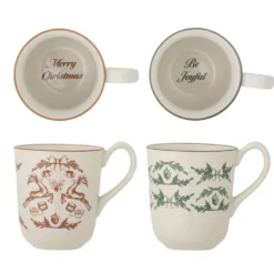 Bloomingville 2er Becher-Set Beth, Christmas