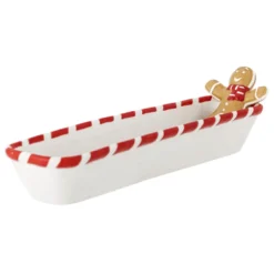 Bloomingville Ginnie Schale aus Keramik, Weihnachten
