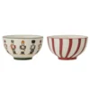 Bloomingville Jolly Schalen, Weihnachten, 2er Set