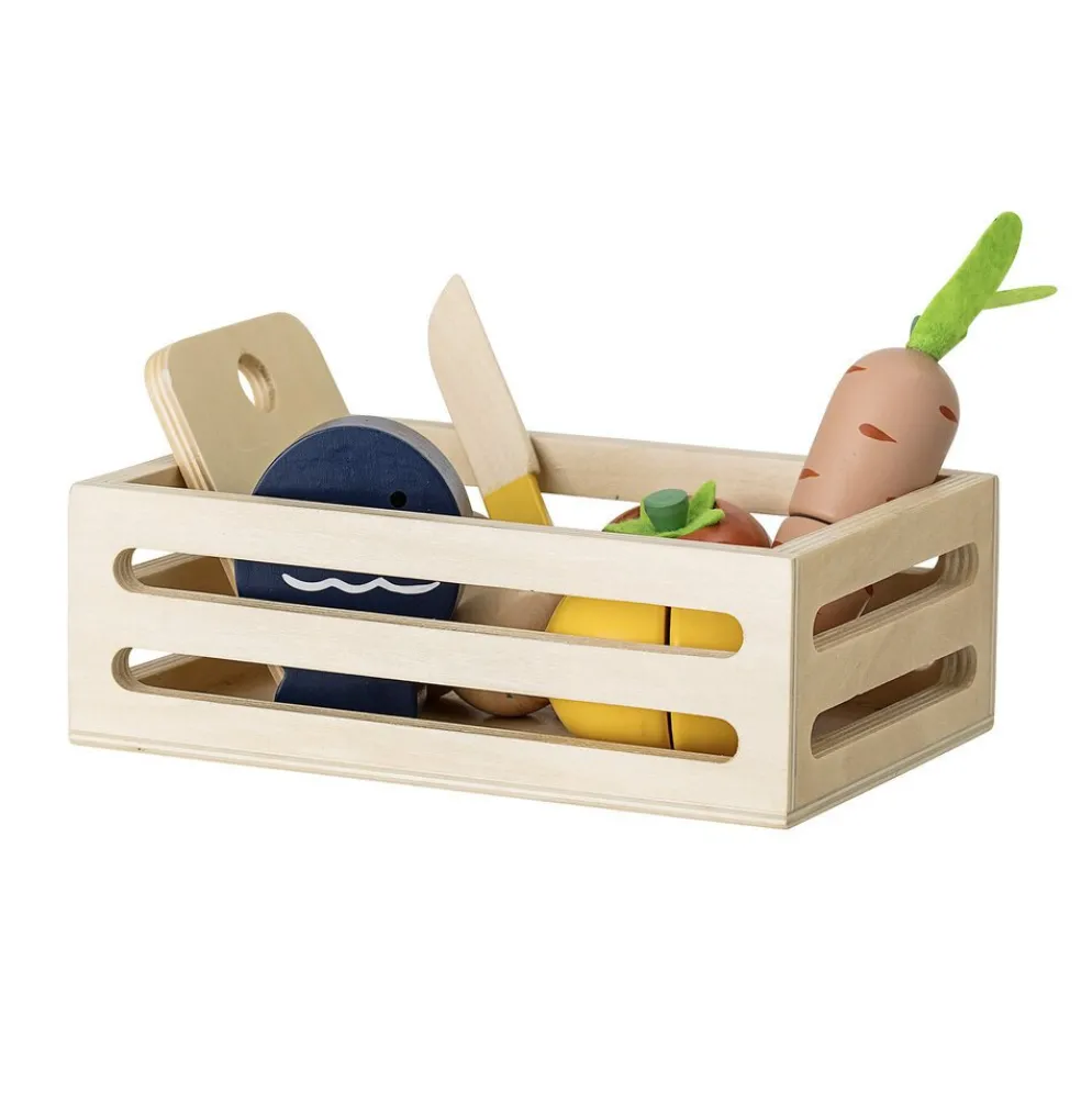 Bloomingville Kinder Spielset Guila Gemüse aus Holz