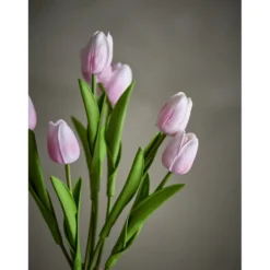 Bloomingville Künstlicher Tulpenstrauß Tulip in Weiß
