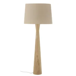 Bloomingville Leonor Stehlampe, Gummibaumholz