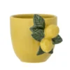 Bloomingville Limone Tasse, Gelb, Steingut
