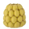 Bloomingville Limone Vase, Gelb, Steingut