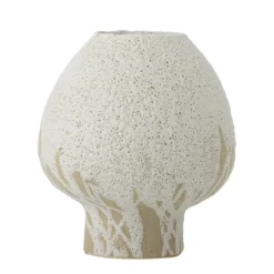 Bloomingville Morag Vase, Natur, Steingut