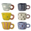 Bloomingville Nini Tasse, 6er Multipack