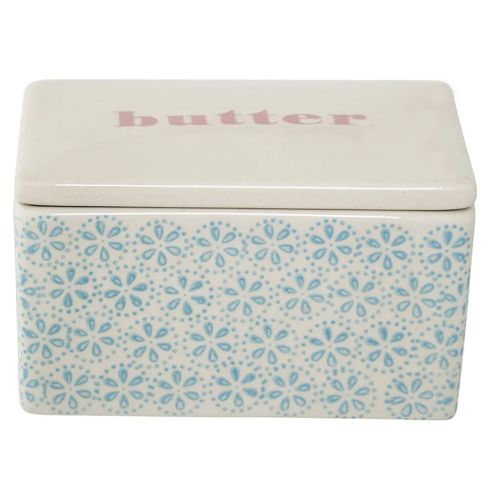 Bloomingville Patrizia Butterdose, Steingut