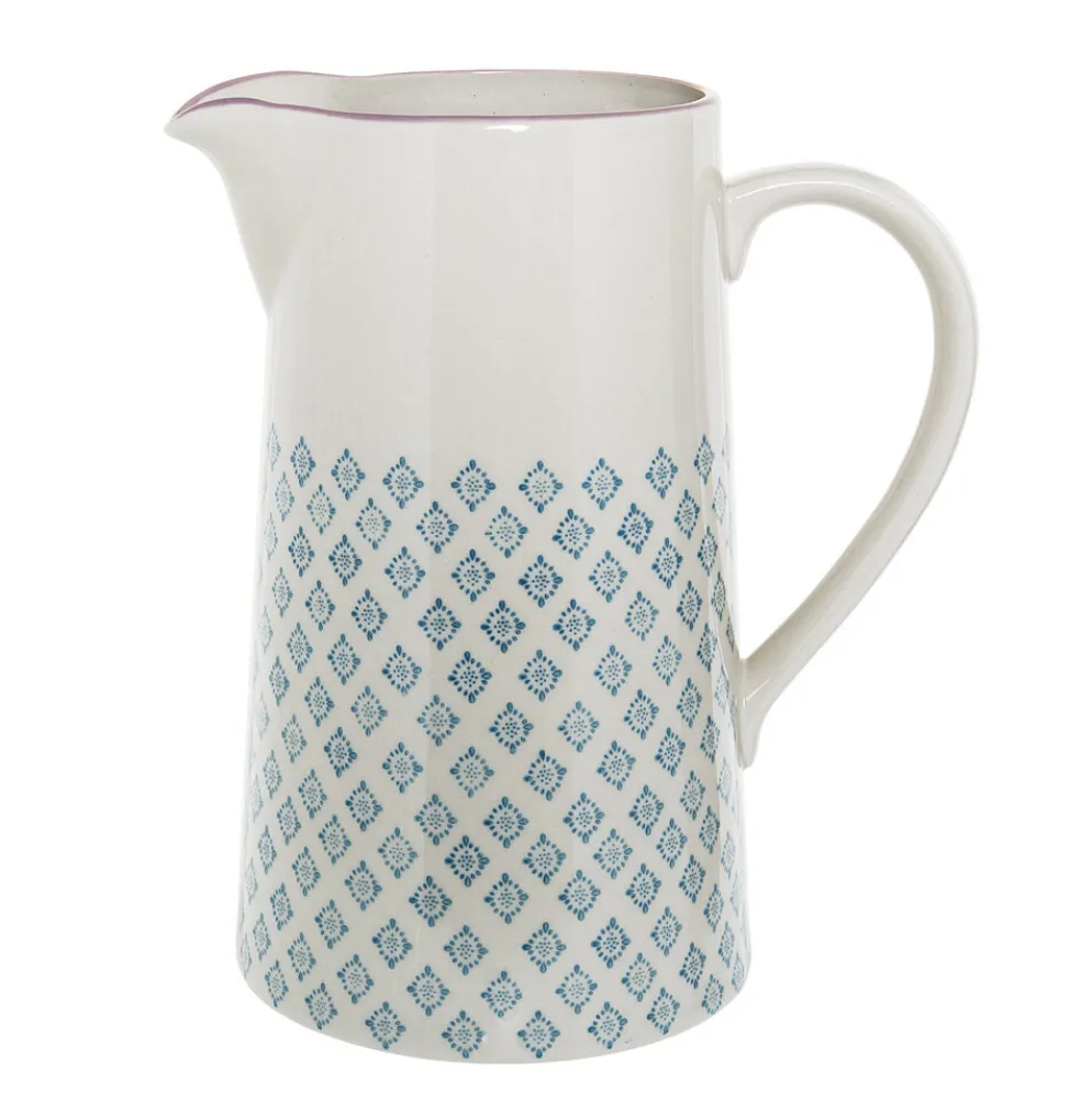 Bloomingville Patrizia Krug, Blau, Steingut