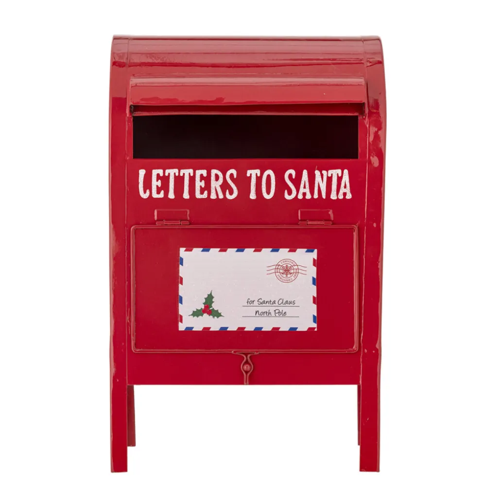 Bloomingville Santas Briefkasten Deko Metall