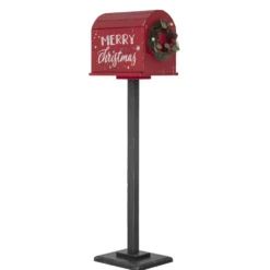 Bloomingville Santas Briefkasten Deko mit Standfuß