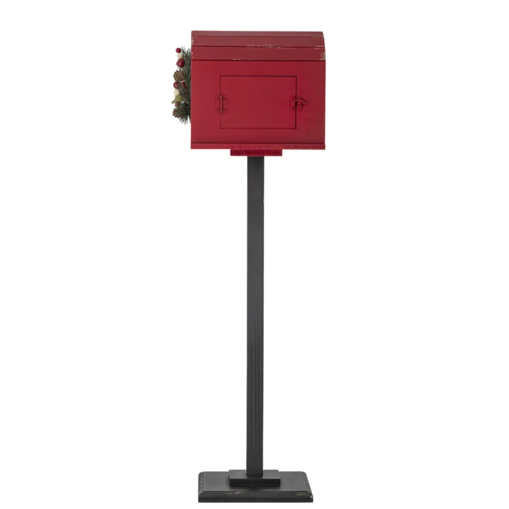 Bloomingville Santas Briefkasten Deko mit Standfuß