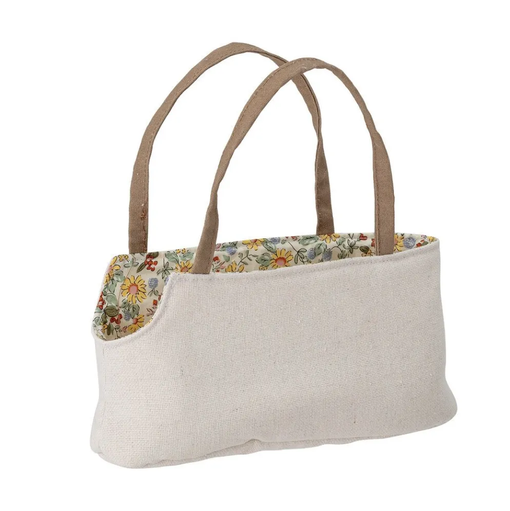 Bloomingville Soft Toy Hund mit Tasche Hilena