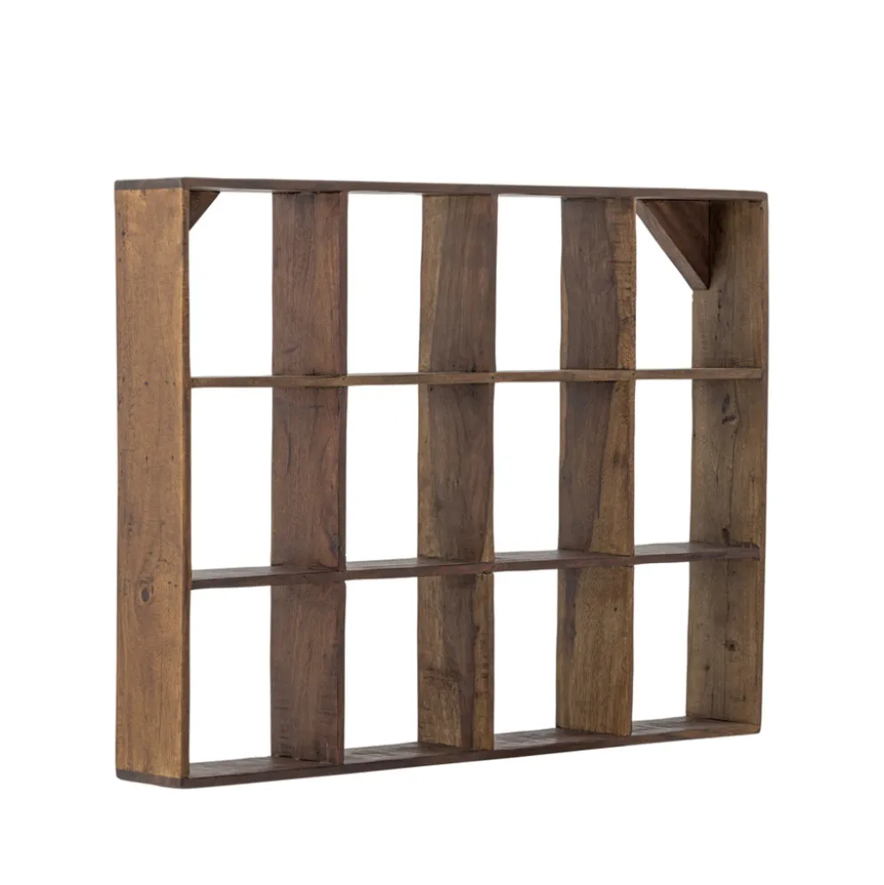 Bloomingville Tilo Becherregal, Geschirr-Regal Recyceltes Holz