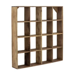 Bloomingville Tilo Becherregal, Geschirr-Regal Recyceltes Holz