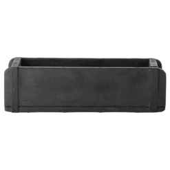 Bloomingville Ziegelform Black Box recyceltes Holz