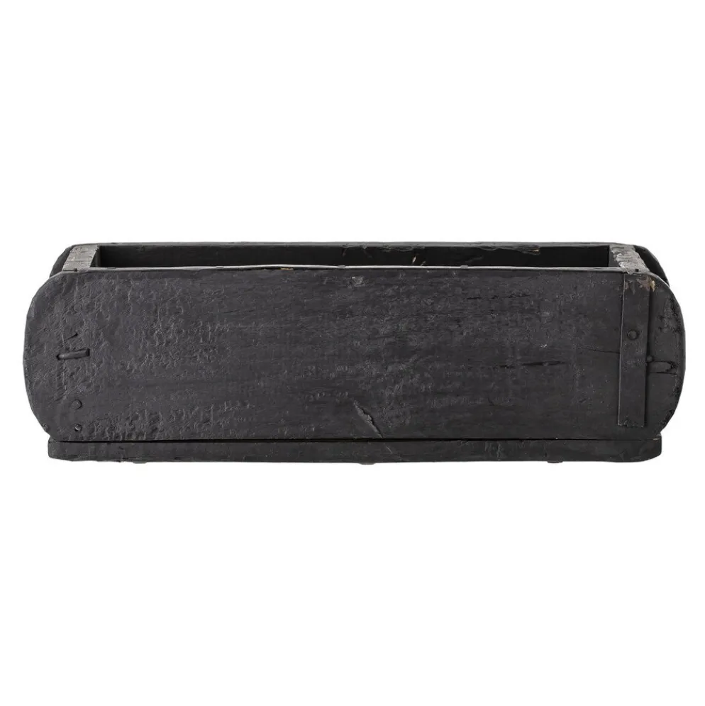 Bloomingville Ziegelform Black Box recyceltes Holz