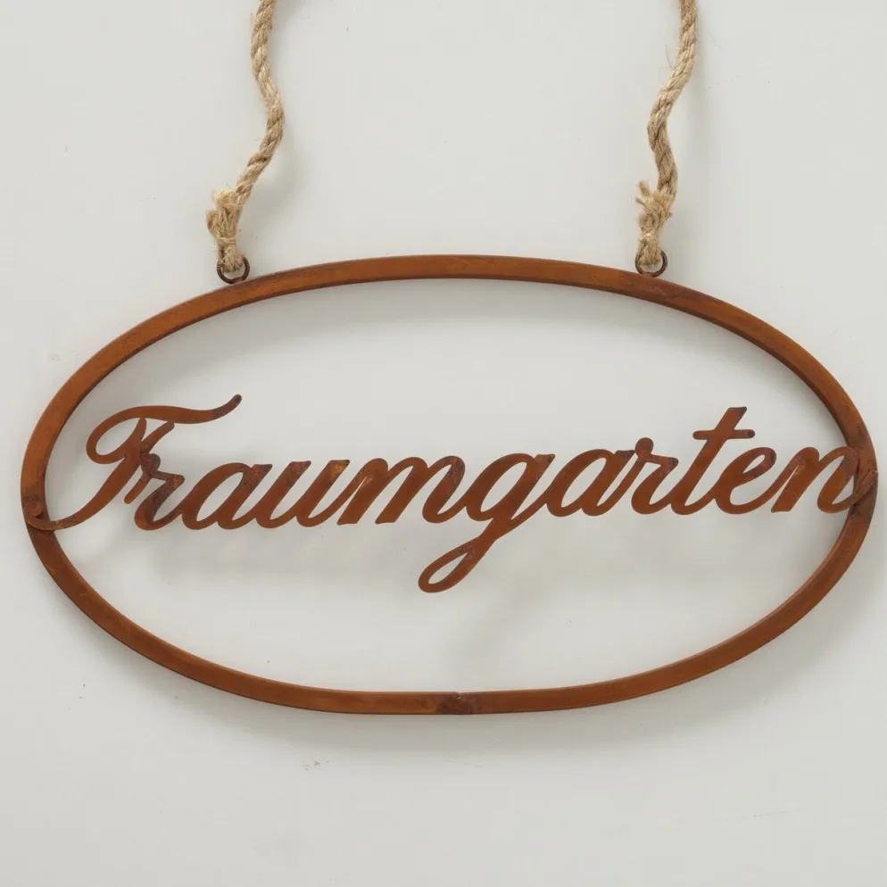 Boltze 3er Set Schild Traumgarten