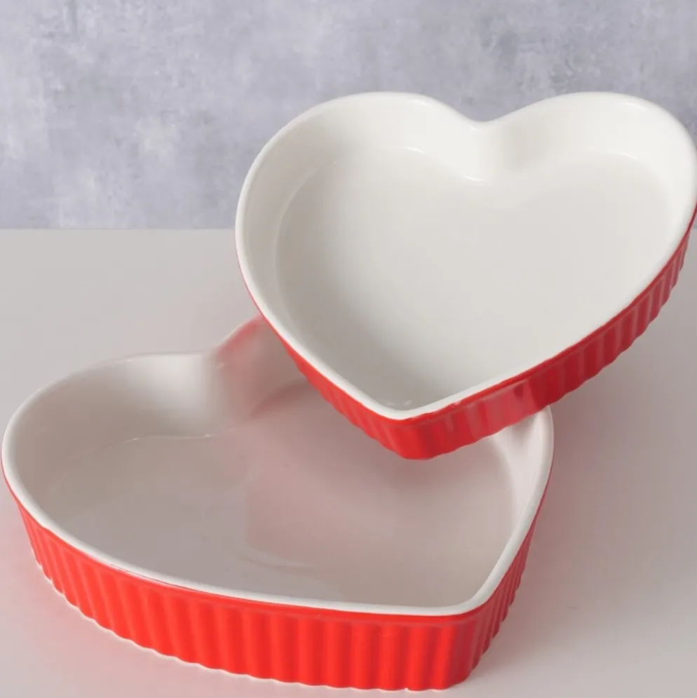 Boltze Herzförmige Backform Sweetheart, 2er Set