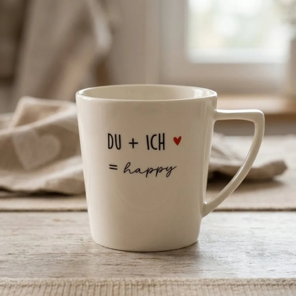 Boltze Keramikbecher Heartful