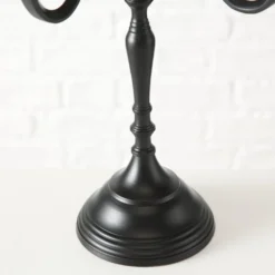 Boltze Kerzenhalter Victoria schwarz