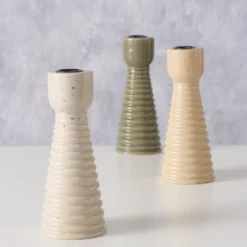 Boltze Kerzenleuchter Mylana, 3er Set