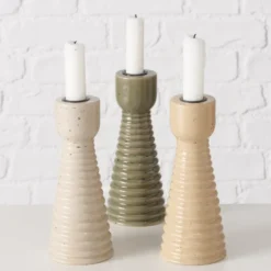Boltze Kerzenleuchter Mylana, 3er Set