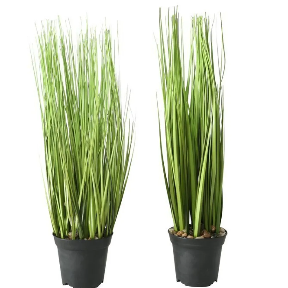Boltze Kunst Topfpflanze Gras