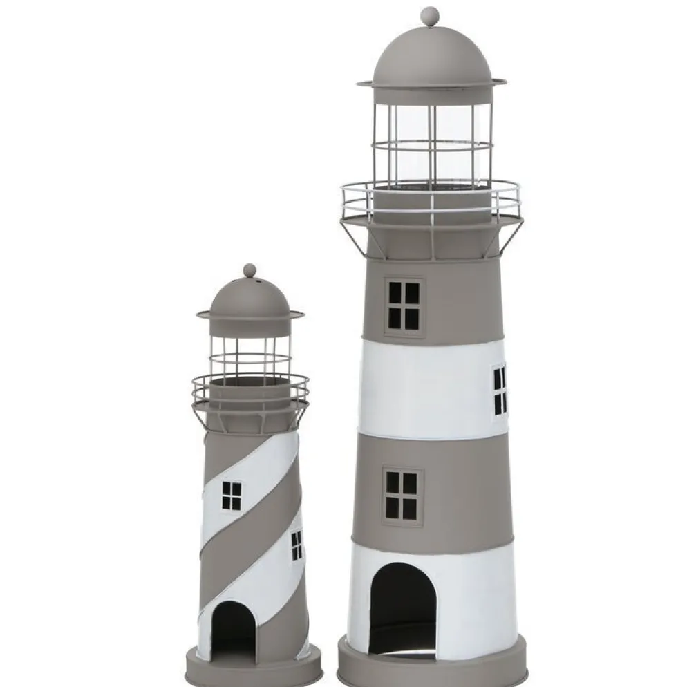 Boltze Leuchtturm Laterne Amrum 2er Set
