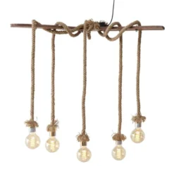 Boltze Pendelleuchte Toko Jute