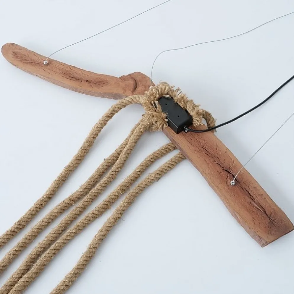 Boltze Pendelleuchte Toko Jute