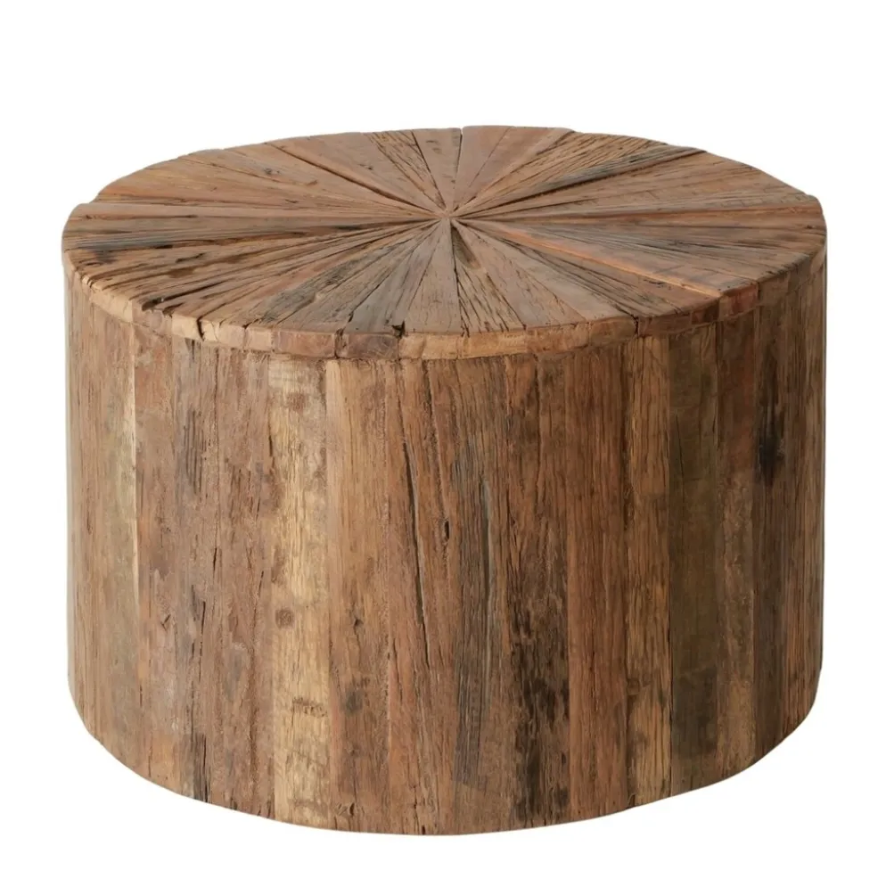 Boltze Rustikaler Holz Couchtisch, Beistelltisch Sevali