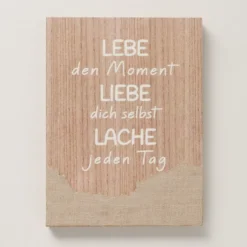 Boltze Schild Lebe den Moment