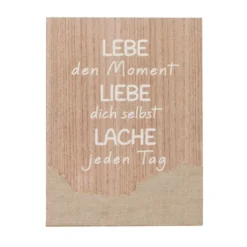 Boltze Schild Lebe den Moment