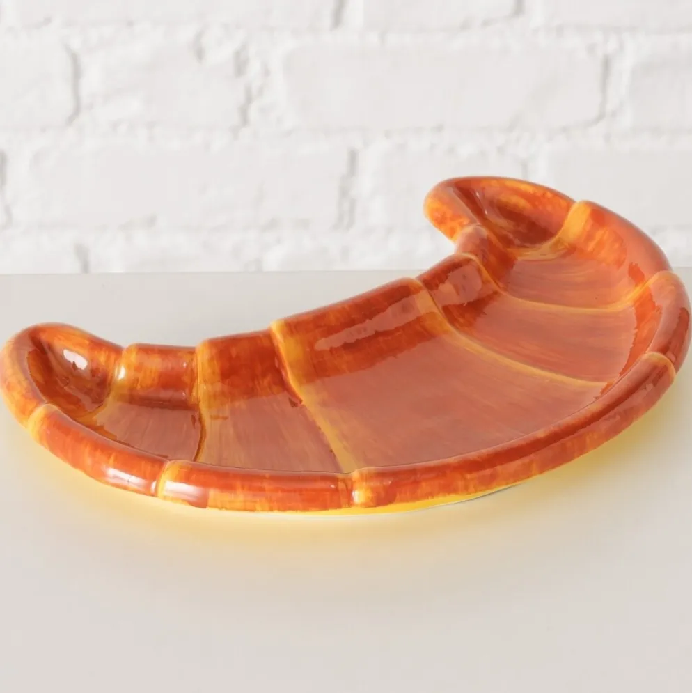 Boltze Servierplatte Croissant