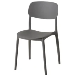 Boltze Stuhl Primus | Robuster Kunststoff-Stuhl Skandi-Stil