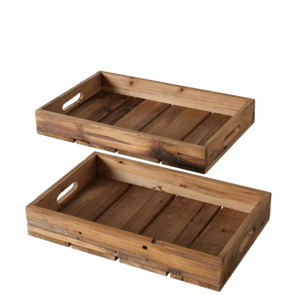 Boltze Tablett Umbria 2er-Set