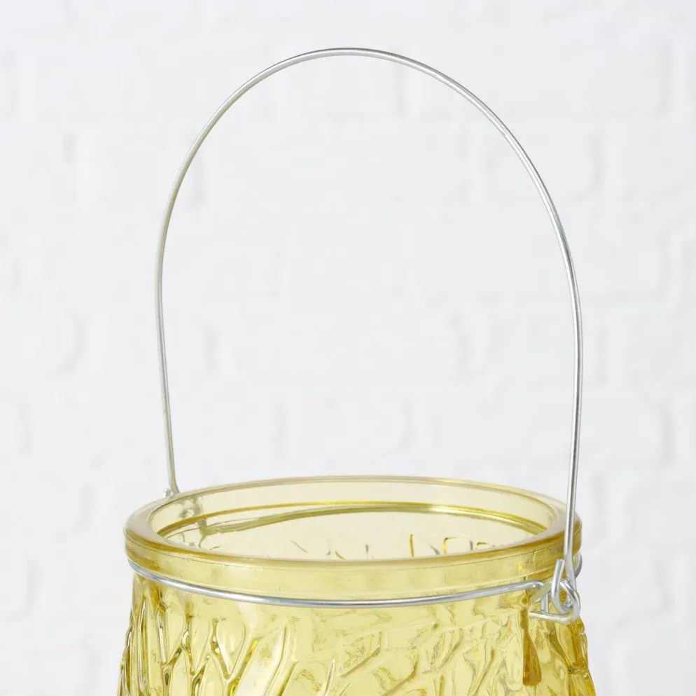 Boltze Teelichthalter Teelichtglas Mela 3er Set