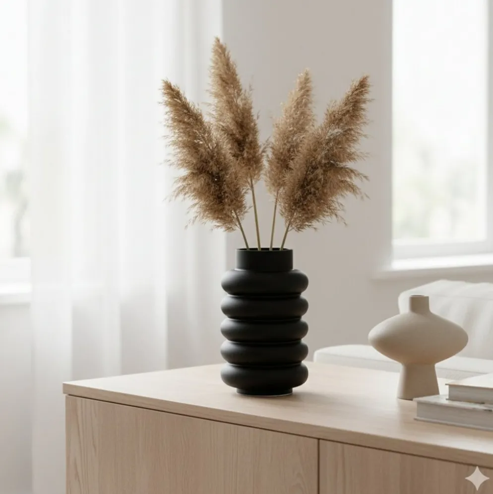 Boltze Vase Ribbo