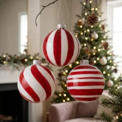 Boltze Weihnachtskugel Rolia 12er Set