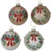 Boltze Weihnachtskugel Tradio 12er-Set